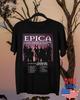 Футболка EPICA Band Тур по Латинской Америке Полный размер S-5XL Унисекс