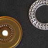 Тактильная монета Машина Слайдер Круглый Pei Push Fidget Slider Fidget Toy Декомпрессия EDC для взрослых