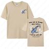 When You Go Through Deep Waters Printing Tshirt Christian Bible Verse Shirt Whale Shark Ocean Lover Gift Isaiah 432 Cotton Tees