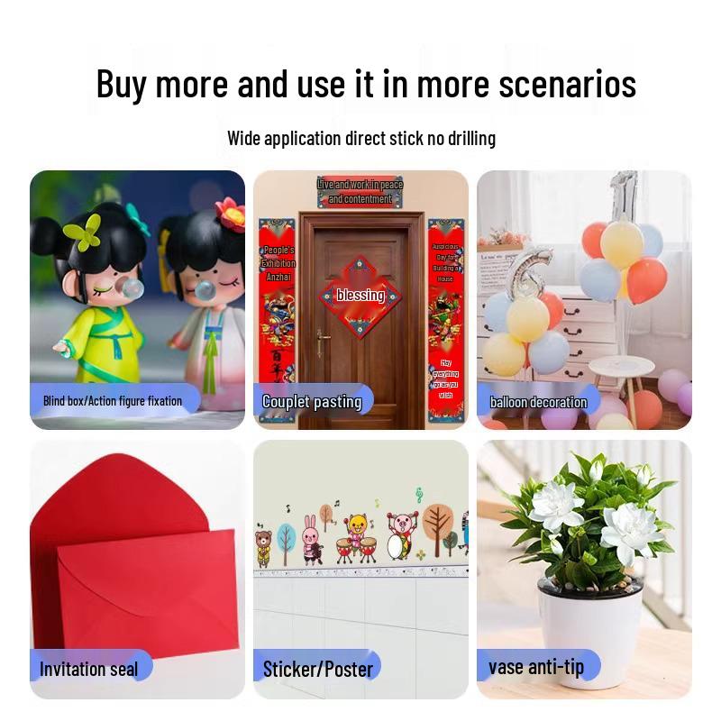 Pop Mart Нескользящие украшения на приборную панель с прочными нано-клейкими стикерами и фигурками, совместимыми с парфюмерией.