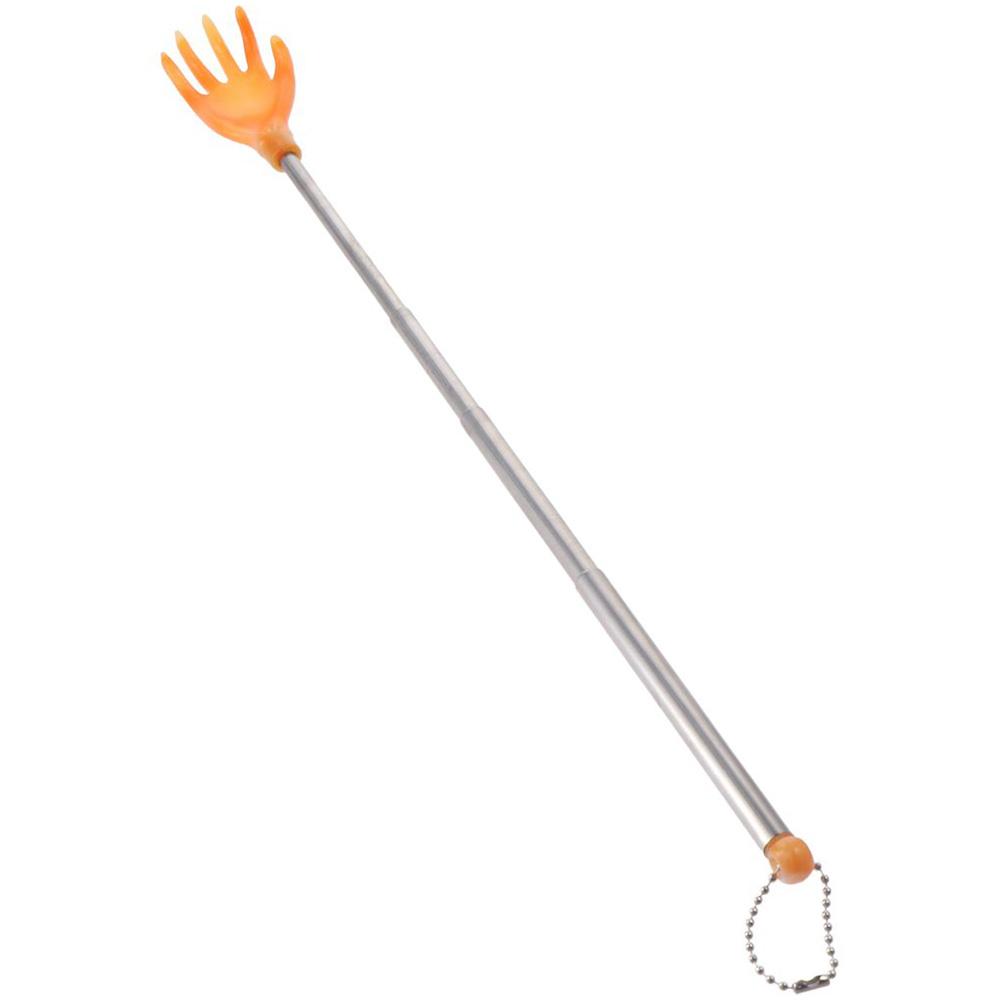 Массажер для когтей из нержавеющей стали против зуда Телескопический инструмент для кошек Практичный массаж спины Главная