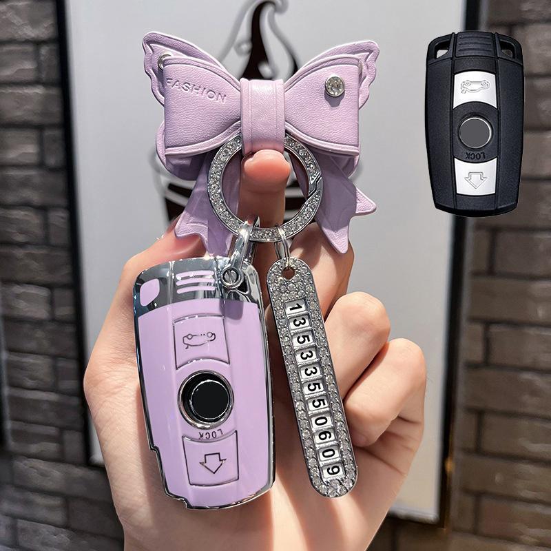 New TPU Car Key Case Cover For BMW E90 E60 E70 E87 3 5 6 Series M3 M5 X1 X5 X6 Z4 E71 E72 E88 E89 E91 E92