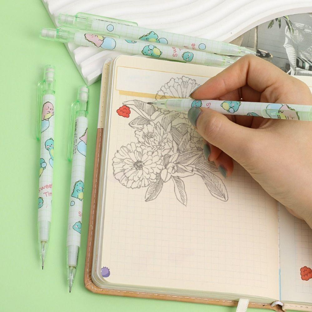 Come With Eraser Automatic Pencil 2.0MM 2B Sketch Pencil High Quality Mechanical Pencil  Students