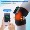 Portable Wireless Hot Compress Vibration Knee Massager with APP Control Knee Shoulder Elbow 3-in-1 Relieve Joint Pain and Pressure