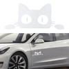 Universal Reflective Peeking Cat Animal Car Cartoon Sticker Water-resistant Window Decals Auto Decor Accessories