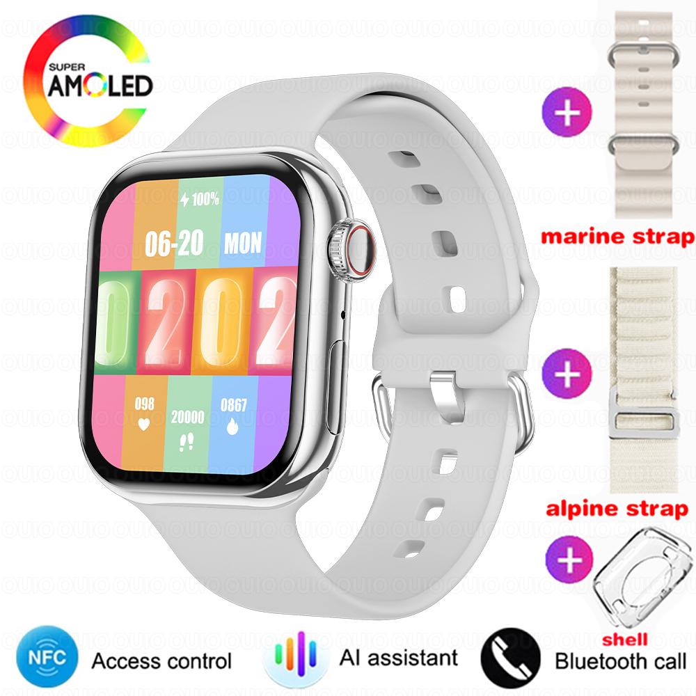 Новые часы 10 Смарт-часы для мужчин Heart Rate BT Call Smart Island Always Display 100+ Sports Modes Smart Watch