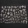 70Pcs/Set Dragon Pattern Bracelet Hand-Made Accessories Kit  Pendants Accessories