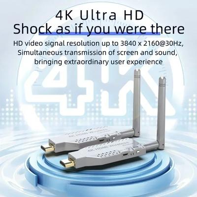 5.8G 1080P 4K 50M/100M/150M Беспроводной HDMI-совместимый Видеопередатчик Приемник Удлинитель Адаптер Дисплея Донгл Для ТВ Монитора