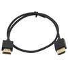 Ультратонкий HDMI-кабель, Male на Mini Micro, совместимый с HD, Супергибкий, Тонкий, Внешний диаметр 3,0 мм, Кабель 2k*4k HD @60 Гц, 30 см/60 см/1 м
