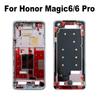 Для Huawei Honor Magic6 PRO Средняя рамка Передняя рамка Держатель ЖК-экрана Задняя панель Шасси Magic 6 Замена