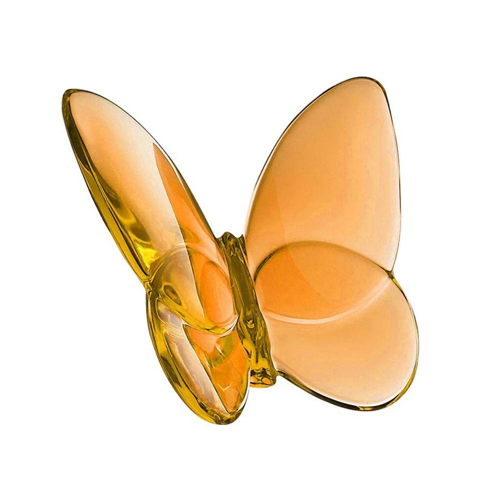 Multiple Color Crystal Butterfly Figurines Super Winkling Clear Crystal Flying Butterfly Collectible Vivid Home Decor