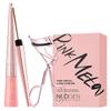 Extra Slim Metal Maxi Mascara Black & Pink Metal Curler Duo Set, Black, 1 Set