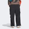 Adidas Originals Adicolor Series SS24 Relaxed Fit Straight-Leg Cargo Pants with 3D Pockets Men Bottoms Black JG1515
