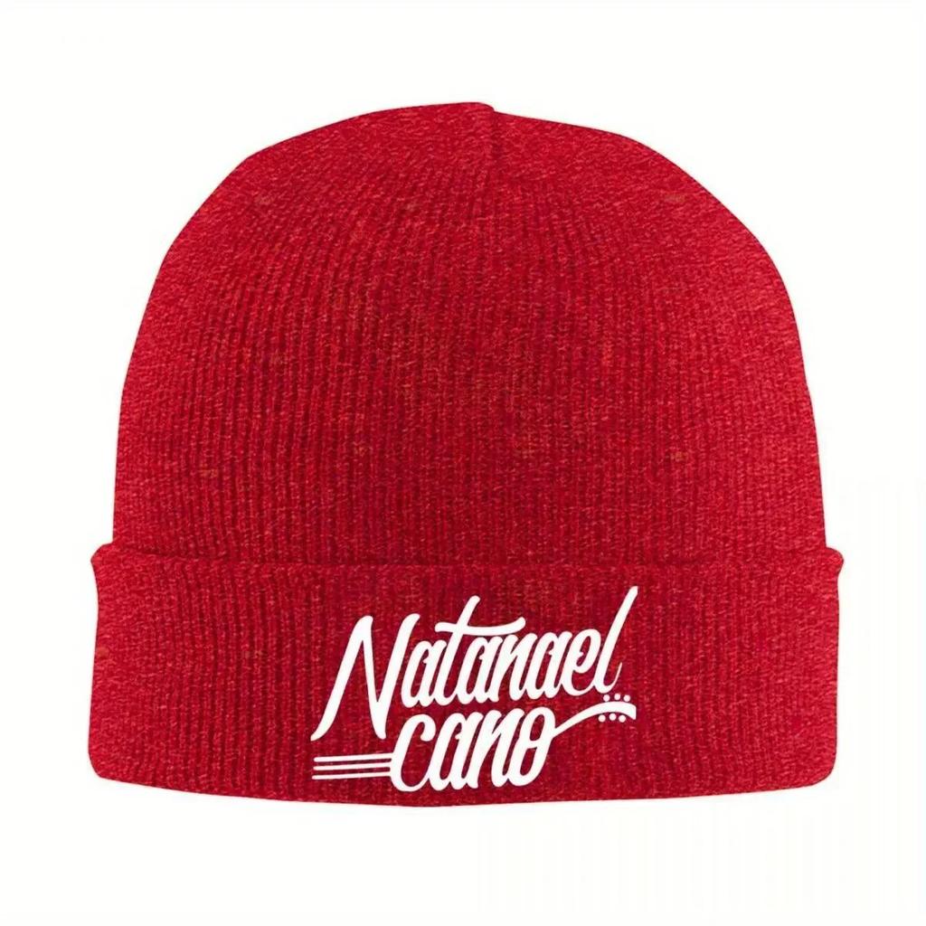 New Natanael Cano Mexican Knitted Caps Womens Unisexs Skullies Beanies Winter Hat Regional Mexicano Artistas Hip Hop Melon C