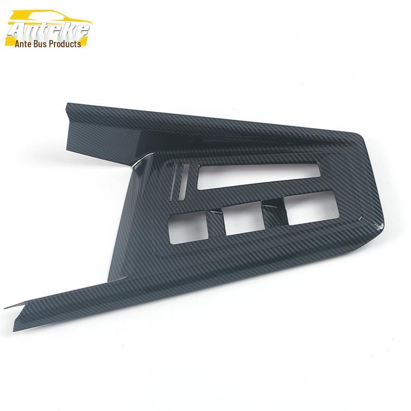 Gear Shift Decoration Frame for 21 Golf 8 Models - Electroplated Center Console & Cup Holder Sticker