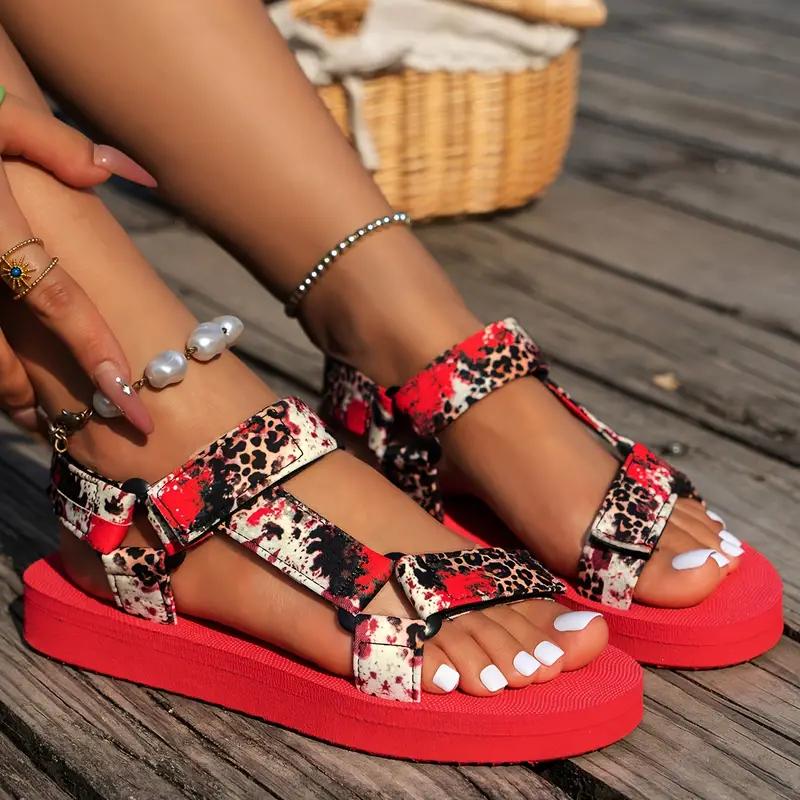 Summer Flat Women's Shoes Hemp Rope Set Foot Beach Sandals Outdoor All-match Casual Slippers Large Size Women Sandals