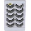 Fluffy Multilayers  Wispy Flared False Eyelashes 3D Faux Mink Hair Criss-cross Eye Lash Extension
