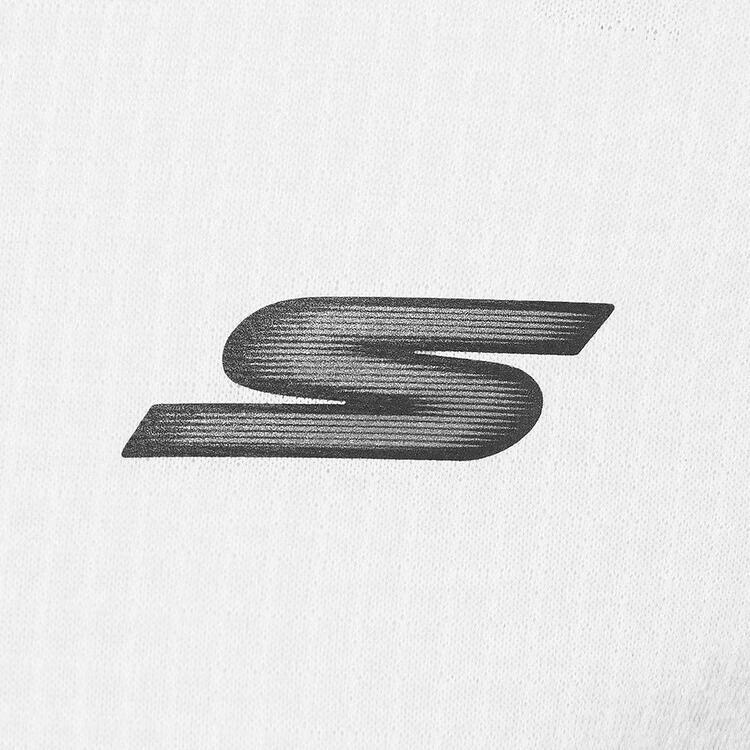 Skechers Godri Мягкая, приятная для кожи, отводящая влагу, быстросохнущая, дышащая футболка-пуловер с коротким рукавом Женские топы Ярко-белый P225W016-0019