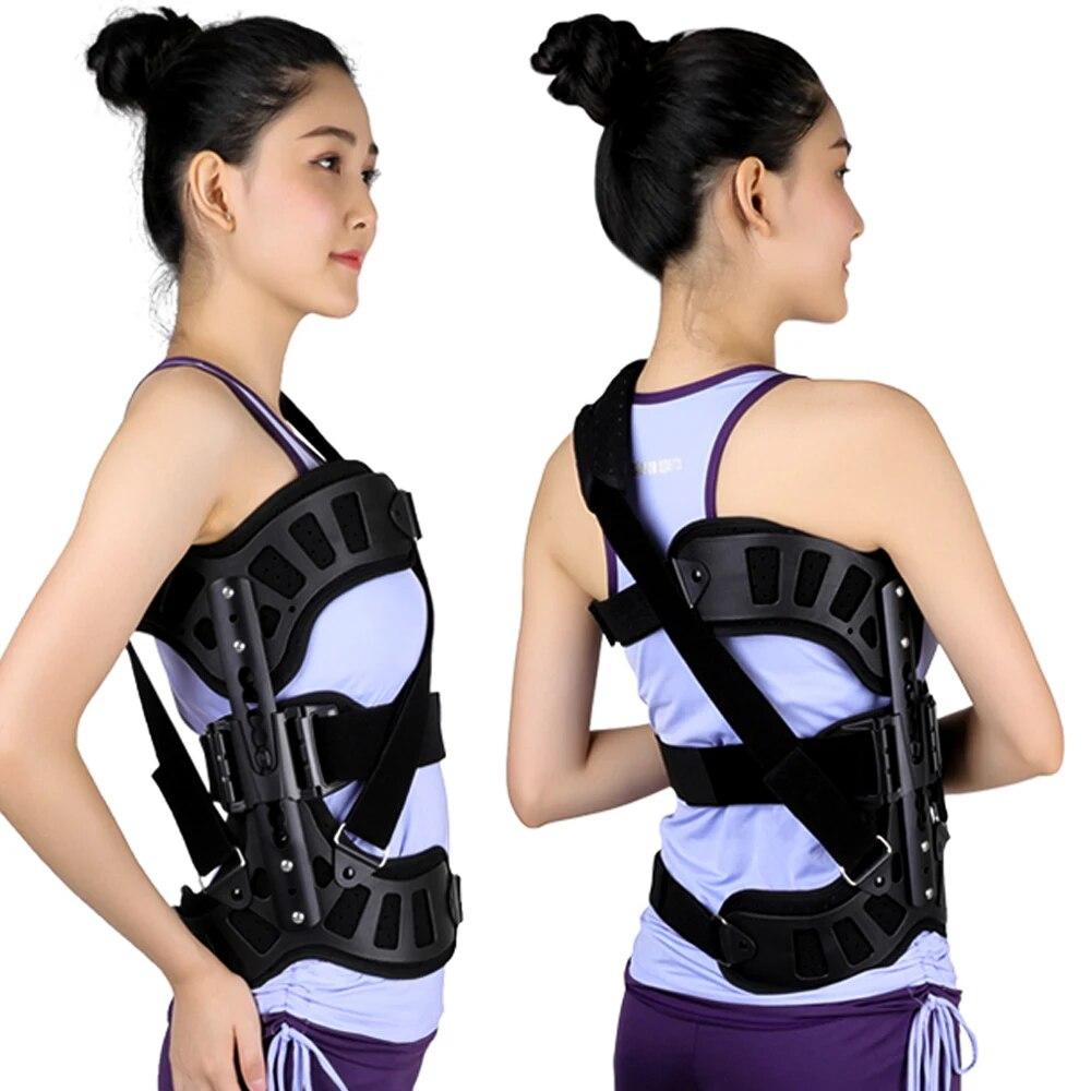 Tcare Регулируемый Корректор осанки при сколиозе Вспомогательный ортез позвоночника для послеоперационного восстановления спины унисекс для взрослых Здравоохранение
