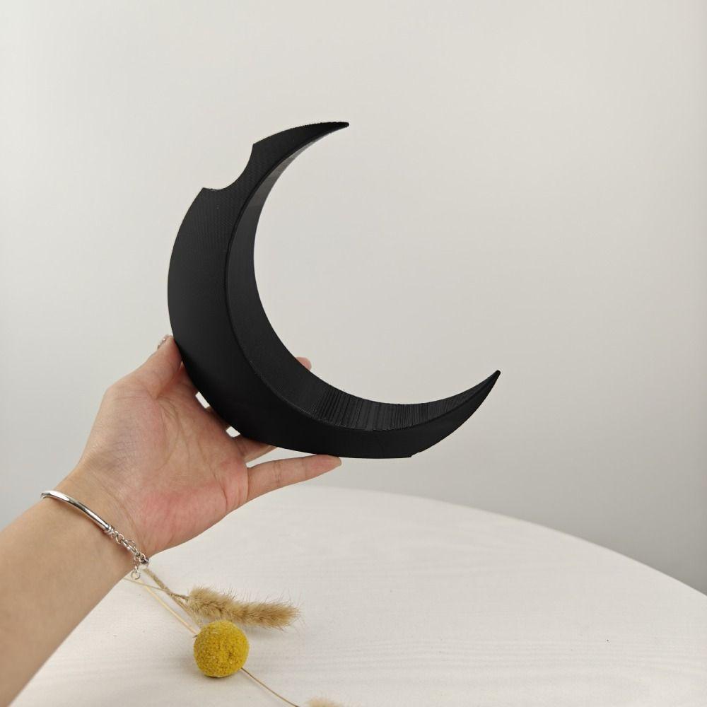 Ваза для сухоцветов, напечатанная на 3D-принтере, Кашпо для искусственных цветов, Композиция, Готическая лунная ваза для домашнего декора, Креативный подарок, Настольное украшение