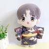 Niannyyhouse 20cm Doll Clothes for Stuffed Animals Ancient Kimono Belt Cotton Doll Clothes Dress-up (a-4)