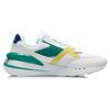 Li-Ning 001 Белые кремово-желтые мужские кроссовки для новорожденных Cloud-White Standard-White AGCR183-5