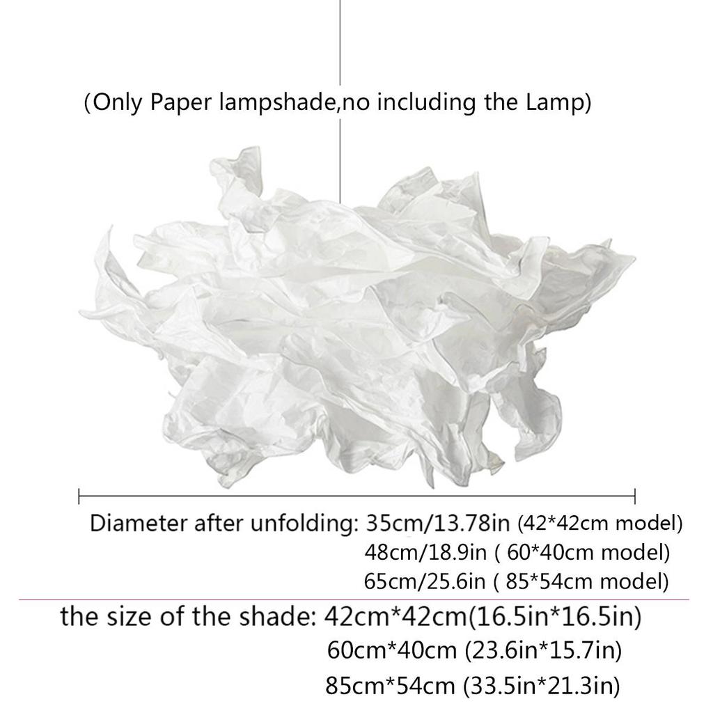 Арт DIY Облачный абажур Цветочный абажур Потолочный абажур Декорация Подвеска для люстры для гостиной спальни бара