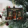 1/2/3Pcs Irish Pub Hanging Decoration Christmas Tree Hanging 3 Layers Wooden 3D