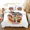 Постельное белье Azumanga Daioh Односпальное Twin С принтом Комплект постельного белья с наволочкой Пододеяльник Мягкий Односпальный Двуспальный Queen Super King