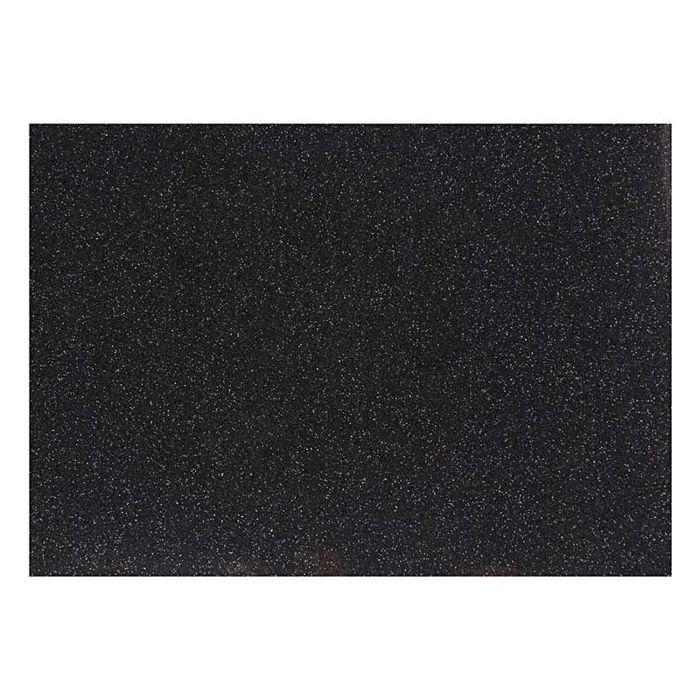 A5 Glitter Sheet - Creotime - Black - Unisex - For Kids - Paper Material