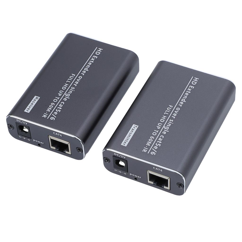 HD Multimedia Interface Extender Kit Infrared 60M HD Multimedia Sound Video Transmitter for Home The