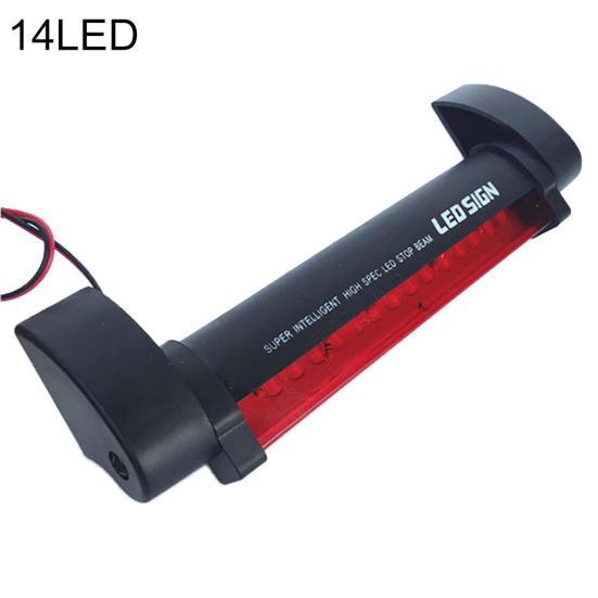 12 В автомобильный задний стоп-сигнал, красный светодиодный стоп-сигнал с высоким креплением, задний сигнальный фонарь