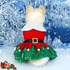 Pet Christmas Clothes New Decorative Supplies Santa Tree Skirt Explosion Factory Sequins Classic