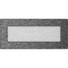 Vent Cover 11x24 Black and Silver