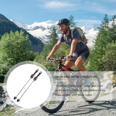 1 пара MTB Велосипед Заднее Колесо Быстросъемный QR Эксцентрик Велосипедное Колесо Ступица Передняя Плавная Работа Велосипедные Аксессуары