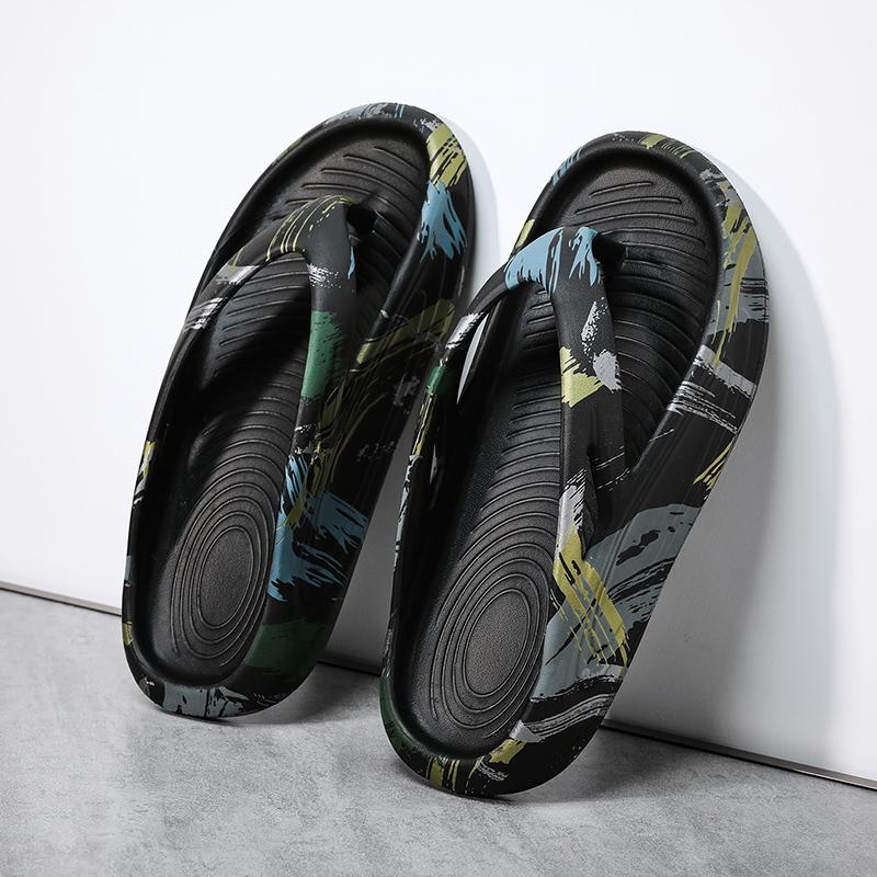 Мужские летние сандалии пляжная мода повседневные сандалии на платформе удобные мужские шлепанцы роскошные сандалии