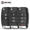 KEYYOU Для Kia KIA K2 K3 K5 Carens Cerato Forte Чехол Корпус Брелка Автомобильный Складной
