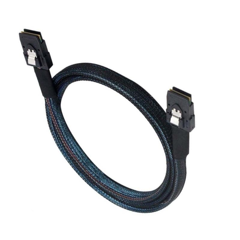 1m Internal Server Cable MiniSAS 36Pin SFF-8087 Male to Male for RAIDs Systems and Workstations