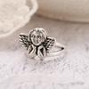 2023 Vintage Angel Wing Ring Women's Gothic Steampunk Women's Jewelry