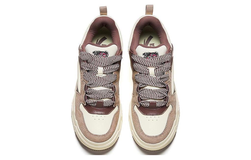 Men's Sneakers Anta Slightly Sweet Puffy Shoes Textile, Synthetic Leather, TPU Comfortable Slip Resistant And
