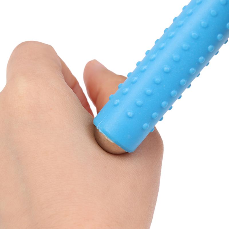 Портативная чесалка для спины Телескопический массажер для чесания Скребок для спины Щекочущий зуд Палка для чесания тела со стальным шариком Подарок