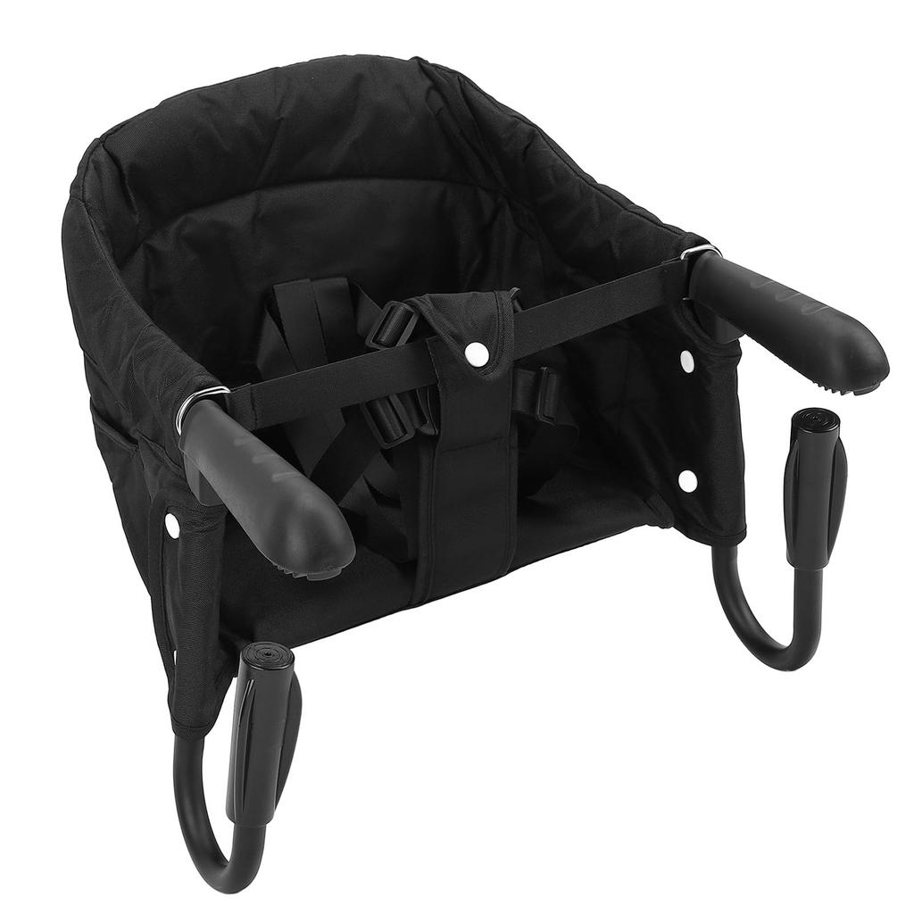 Высокий стульчик для кормления с подносом для кормления, складной карман для хранения вещей, портативный детский стульчик для кормления