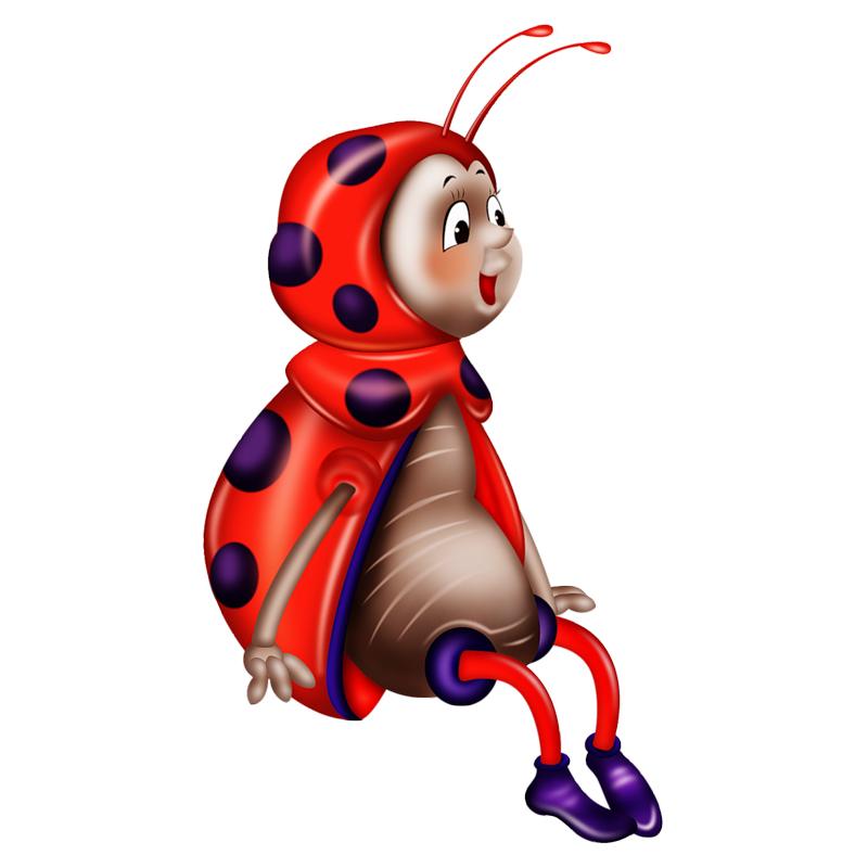 Симпатичная самоклеющаяся наклейка «Божья коровка» с мультяшными насекомыми, автомобильная наклейка, водонепроницаемые автодекоры