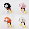 Cute Mickey Mouse Kids Beret Mickey Mouse Bottom Knitted Beanie Winter Warm Flat Hat Stylish Versatile Soft Outdoor Hat