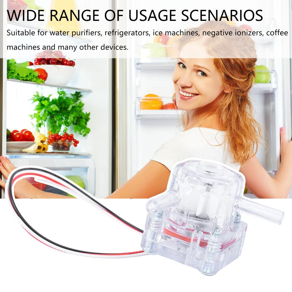 Миниатюрный расходомер Высокочувствительный датчик расхода Холла для точного измерения воды в льдогенераторах и кофемашинах