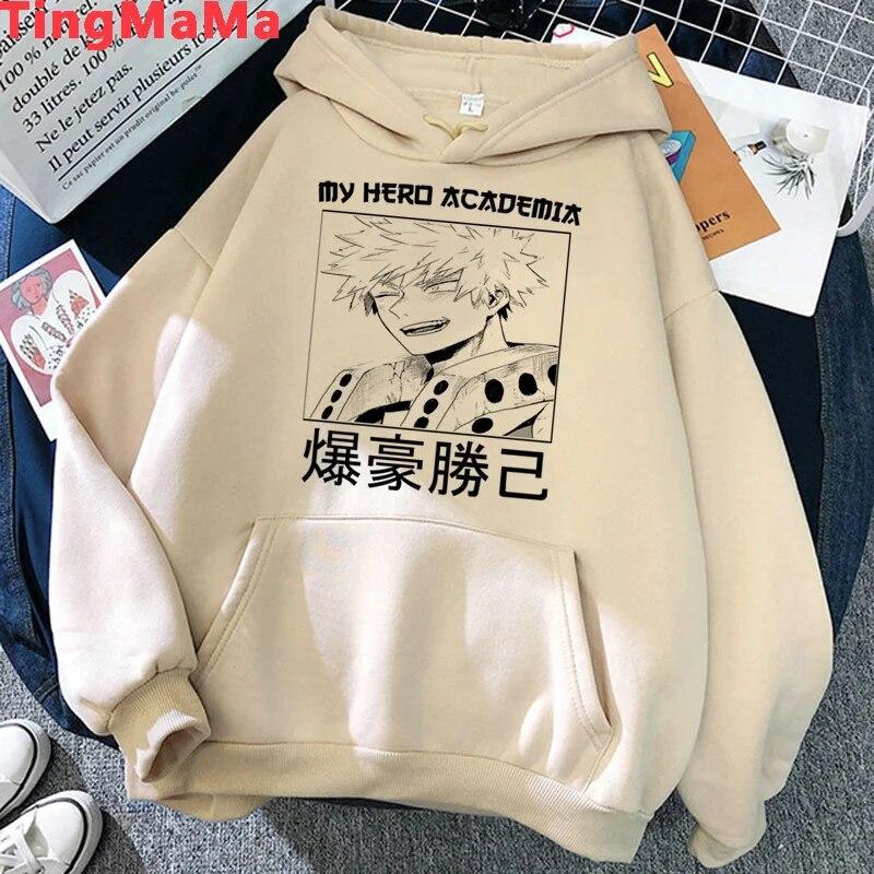 Толстовки унисекс с принтом My Hero Academia Bakugo, толстовки унисекс с корейским принтом, 2021, толстовка унисекс с аниме аниме