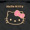 Sanrio Hello Kitty Двухскладной кошелек Черный Япония НОВЫЙ Персонажи Sanrio