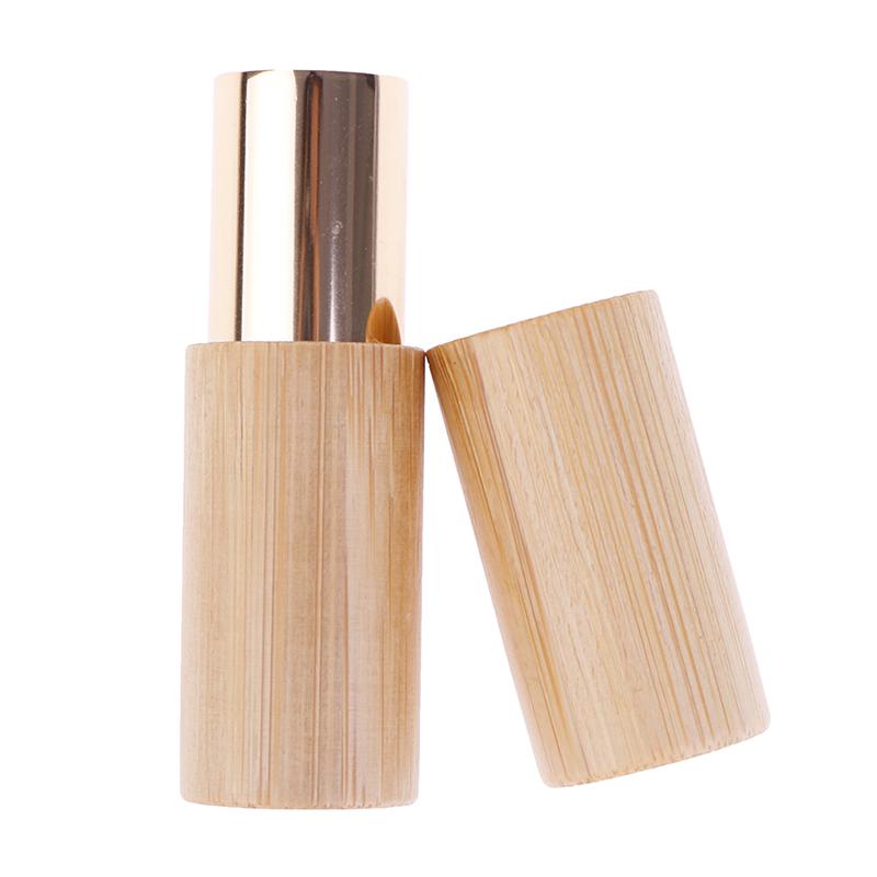 4G Bamboo Lipstick Tube Top Grade Lip Balm Sub Package Diy Empty Lip Container