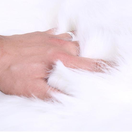 30/35/40/45 см круглый простой пушистый коврик ковер спальня коврик домашний декор