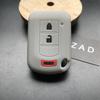 ZAD 3-кнопочный силиконовый чехол-обложка для автомобильного ключа с набором для Mitsubishi Mirage asx lancer 10 outlander colt LANCER Grandis Pajero